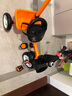 Babyjoey兒童三輪車(chē)腳踏車(chē)1-3-5歲 簡(jiǎn)易自行車(chē)多功能手推車(chē)小蜜蜂橙色 曬單實(shí)拍圖