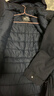 迪卡儂（DECATHLON）男款冬季徒步防水保暖棉服棉襖男外套派克大衣SH500 男-藏青色 L 曬單實(shí)拍圖
