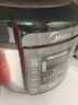 美的（Midea） 電壓力鍋電高壓鍋家用大容量多功能定時預(yù)約高壓電飯煲電飯鍋 可煮小米粥2-3-5-8人用 尊享款 行業(yè)TOP【4-10人  雙膽】 5L 曬單實拍圖