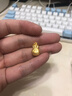 周六福（ZLF）      黃金吊墜福袋吊墜女款飾品代代平安 計價 足金 1.99g 曬單實拍圖
