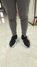 耐克NIKE男子跑步鞋緩震 REVOLUTION 8 運(yùn)動(dòng)鞋HJ9198-003黑白 41 曬單實(shí)拍圖