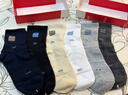 貓人男士襪子男100%純棉防臭吸汗10A級抗菌秋冬長(cháng)襪休閑商務(wù)中筒襪6雙 曬單實(shí)拍圖