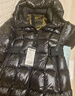 高梵黑金鵝絨服女王4.0九格長(cháng)款泡芙羽絨服女過(guò)膝顯高顯瘦時(shí)尚外套 4.0黑色 M 曬單實(shí)拍圖