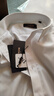 雅戈爾（YOUNGOR）【DP免燙】26夏季新品商務(wù)修身休閑通勤短袖襯衫 白色 39 曬單實(shí)拍圖