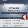 美的（Midea）AAAA級護眼學(xué)習臺燈學(xué)生宿舍壁掛式無(wú)座閱讀燈家用書(shū)桌酷斃燈60cm 曬單實(shí)拍圖