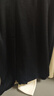 優(yōu)衣庫(kù)女裝精紡美利奴羊毛羅紋兩翻領(lǐng)針織衫/長(zhǎng)袖毛衣新款478337 09 黑色 XL /165/92A 曬單實(shí)拍圖