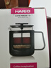 HARIO HARIO日本進(jìn)口法壓壺懶人式泡茶法壓壺耐熱玻璃法壓壺CPU 黑色300ml 曬單實(shí)拍圖