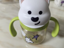 babycare西高地學(xué)飲杯鴨嘴吸管牛奶杯寶寶6個(gè)月奶瓶?jì)和瘜W(xué)生水杯 曬單實(shí)拍圖