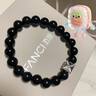 范琦（Fanci）黑曜石能量守護石手串手鏈?zhǔn)罪検刈o生日表白女友禮物送男士友老公 【男款】守護能量手串 21cm（推薦體重176-200斤內(nèi)） 曬單實拍圖