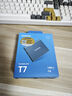 三星（SAMSUNG）1TB Type-c USB 3.2 移動固態(tài)硬盤（PSSD） T7 灰色 NVMe讀速1050MB/s 手機(jī)直連筆記本外接 曬單實(shí)拍圖