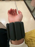 GERTHRON德國負重手環(huán)隱形沙袋綁腿跑步配重鉛塊裝備重力腳環(huán)訓練增重專(zhuān)用 【黑-升級款】一對裝 重約1kg 重量可調 曬單實(shí)拍圖