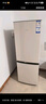 海爾（Haier）冰箱出品雙開(kāi)門(mén)二門(mén)177升冰箱家用小型冰箱租房省電不占地冷藏冷凍統帥家用小冰箱 以舊換新 177升雙門(mén)冰箱節能省電 兩天約用1度電 曬單實(shí)拍圖