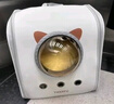 BNBNO貓包大容量寵物便捷外出透氣太空艙雙肩手提布偶狗背包幼犬外出包 曬單實(shí)拍圖