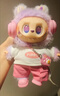 潮新款labubu拉布布娃娃娃衣毛絨公仔套裝高能3.0搪膠公仔掛件禮物 粉耳機+粉T恤倆件套+粉鞋+粉相機 買(mǎi)衣服送娃娃一整套 曬單實(shí)拍圖