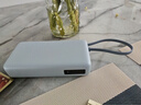 小米（MI）【3C認(rèn)證】自帶線充電寶20000 67W 淺藍(lán)色 可上飛機(jī)/火車 可充手機(jī)平板筆記本耳機(jī) iPhone安卓可用 曬單實(shí)拍圖