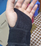 通用鼠標手腱鞘炎護腕發(fā)熱日本護腕艾灸腱鞘炎手腕加熱敷袋電發(fā)熱保暖 黑色單只【送2個(gè)艾絨包】左右通用 曬單實(shí)拍圖