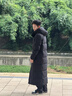 東北極寒400g鵝絨羽絨服男女超長(cháng)款過(guò)膝到腳踝冬季加厚哈爾濱外套 【超長(cháng)款】黑色 （到腳踝） XL （90絨340g）130-150斤 曬單實(shí)拍圖