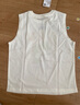 蓋璞男女幼童夏季款印花logo開(kāi)肩扣棉質(zhì)背心兒童裝767333 曬單實(shí)拍圖