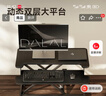Brateck北弧升降桌電腦桌 站立辦公工作升降臺子 站立式電腦升降支架D430 曬單實(shí)拍圖