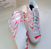 彪馬（PUMA）FG/AG長(cháng)釘訓練足球鞋男秋季天然草坪釘鞋ATTACANTO107477 白-火紅色-04 41 曬單實(shí)拍圖