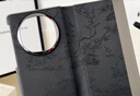 潮殼俠華為matex5手機殼翻蓋全包MateX6保護套典藏版防摔國潮風(fēng)皮套mateX3可視窗高端手感折疊男女款軟殼 【黑色】全包防摔|國風(fēng)款 華為 MateX5/X3/典藏版（型號通用） 曬單實(shí)拍圖