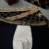 UOSO輕奢男士?jì)妊澝拶|(zhì)透氣印花男生平角褲頭中腰四角短褲禮盒 811+812+813 【禮盒裝】 3條 XL （120-140斤） 曬單實(shí)拍圖