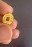 行金銀中黃金吊墜 五帝幣財神平安扣 DIY編織手繩手鏈生日禮物 送寶寶親戚 雍正通寶（單個(gè)） 單個(gè)約1g 克重多退少補 曬單實(shí)拍圖