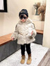 G.DUCKKIDS女童秋冬裝外套2025新款寶寶冬季洋氣加絨皮衣兒童上衣小女孩皮草 卡其 140 cm 曬單實(shí)拍圖