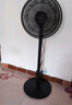 格力（GREE）電風(fēng)扇家用落地扇客廳低噪省電七葉大風(fēng)量落地風(fēng)扇節能搖頭立式辦公宿舍床頭空氣循環(huán)扇電扇 【黑色】七葉強風(fēng) 14吋升級加大 35X65h7 曬單實(shí)拍圖