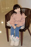 G.DUCKKIDS小黃鴨童裝女童褲子冬季兒童牛仔褲女寶寶加絨保暖貓咪直筒牛仔褲 圖片色 110 尺碼4~5歲【100-110cm】cm 曬單實(shí)拍圖
