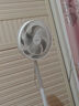 美的（Midea）電風(fēng)扇家用7葉落地扇搖頭電風(fēng)扇循臥室宿舍輕音風(fēng)扇臺(tái)式桌面小型風(fēng)扇臺(tái)地兩用升級(jí)款 白色丨7葉臺(tái)地兩用 曬單實(shí)拍圖