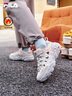 FILA 斐樂(lè )官方松餅鞋加絨款女鞋老爹鞋運動(dòng)鞋2025秋季鞋子厚底休閑鞋 曬單實(shí)拍圖
