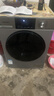 松下（Panasonic）滾筒10公斤洗烘一體機變頻全自動(dòng)家用大容量BLDC除菌除螨羽絨空氣羊毛洗泡沫凈外服洗XQG100-ND1MT XQG100-ND1MT 曬單實(shí)拍圖