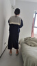 革曼孕婦套裝2025春秋裝新款韓版上衣褲子休閑大碼百搭洋氣減齡兩件套 上衣+褲子+披肩 XL 曬單實(shí)拍圖