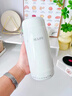 FOODIE LIFE便攜式熱水壺燒水杯燒水壺旅行電熱水杯加熱迷你電水壺保溫杯燒水杯宿舍小型家用沖奶 0.45L 【隨行款】奶油白機械款 【四段調溫丨一鍵快煮丨輕音烹煮】 曬單實(shí)拍圖