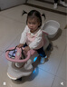 樂(lè )卡（Lecoco）兒童扭扭車(chē)男孩女孩靜音寶寶玩具1-3歲溜溜車(chē)妞妞車(chē) （拖車(chē)升級款）費格F2聲光款 -琪芮粉 曬單實(shí)拍圖