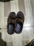 星頭啄木鳥(niǎo)100%全牛皮涼鞋男2025新款夏季男士真皮軟底休閑涼拖兩用沙灘鞋子 XT9801棕色 41 曬單實(shí)拍圖