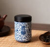 聚森手工精制茶杯禮盒金絲玉釉禪意品茗杯商務(wù)品茗佳器茶具套裝 甜白-青花小罐 曬單實(shí)拍圖