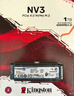 金士頓（Kingston）1TB SSD固態(tài)硬盤 M.2(NVMe PCIe 4.0×4) NV3系列 讀速6000MB/s AI 電腦配件 曬單實拍圖