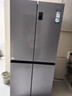 海爾470/476升一級(jí)能效十字對(duì)開門家用風(fēng)冷無(wú)霜雙變頻冰箱 476升整機(jī)1年壓縮機(jī)3年 一級(jí)能效雙變頻風(fēng)冷無(wú)霜 曬單實(shí)拍圖