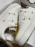 耐克NIKE板鞋女空軍一號 AIR FORCE 1運動鞋F(xiàn)V3654-111帆白35.5 曬單實拍圖