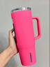 CORKCICLE.巨無(wú)霸吸管保溫杯大容量手柄保冷杯子車(chē)載冰霸杯玫粉色1240ml 曬單實(shí)拍圖