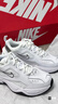 耐克NIKE休閑鞋女復古白老爹鞋M2K TEKNO運動(dòng)鞋BQ3378-100白37.5 曬單實(shí)拍圖