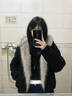 葡束棉服女款2025新款韓系超好看座山雕夾棉外套小個(gè)子棉衣冬季棉襖 黑色 均碼 【可備注碼數】 曬單實(shí)拍圖