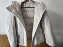MUJI 女式 不易沾水 羽絨夾克 羽絨服女款 25年秋冬新品  象牙色 L 曬單實(shí)拍圖
