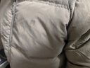 馬登工裝美式休閑90白鴨絨羽絨服男戶(hù)外防風(fēng)外套冬季男士保暖面包服 淺灰色 XL 曬單實(shí)拍圖