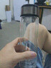 【?京東物流配送】高硼硅雙層玻璃杯大容量泡茶杯水杯子茶水分離 【雙層加厚】茶杯 350ml 1只 曬單實(shí)拍圖