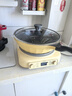 北鼎（Buydeem）電飯煲電磁煲一機多用3L家用2-6人IH加熱快速蒸煮米可拆卸不粘內膽 RD5731小鵝黃+30cm炒鍋 曬單實(shí)拍圖