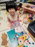 星涯優(yōu)品超大號積木桌大顆粒DIY拼裝玩具多功能幼兒園游戲桌3-6歲生日禮物 曬單實(shí)拍圖