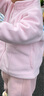 巴拉巴拉童裝女童棉服兩件套秋冬裝兒童寶寶防水印花連帽外套精致潮流戶(hù)外 粉色調01315 90 曬單實(shí)拍圖